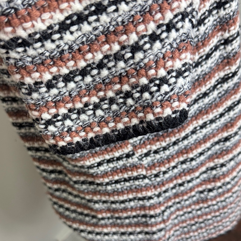 CABIN CREEK Fisherman’s Knit VTG Striped Sweater Size L 90’s Y2K Eclectic Retro - Picture 4 of 7